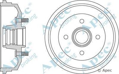 APEC BRAKING drm9101 -  Тормозной барабан